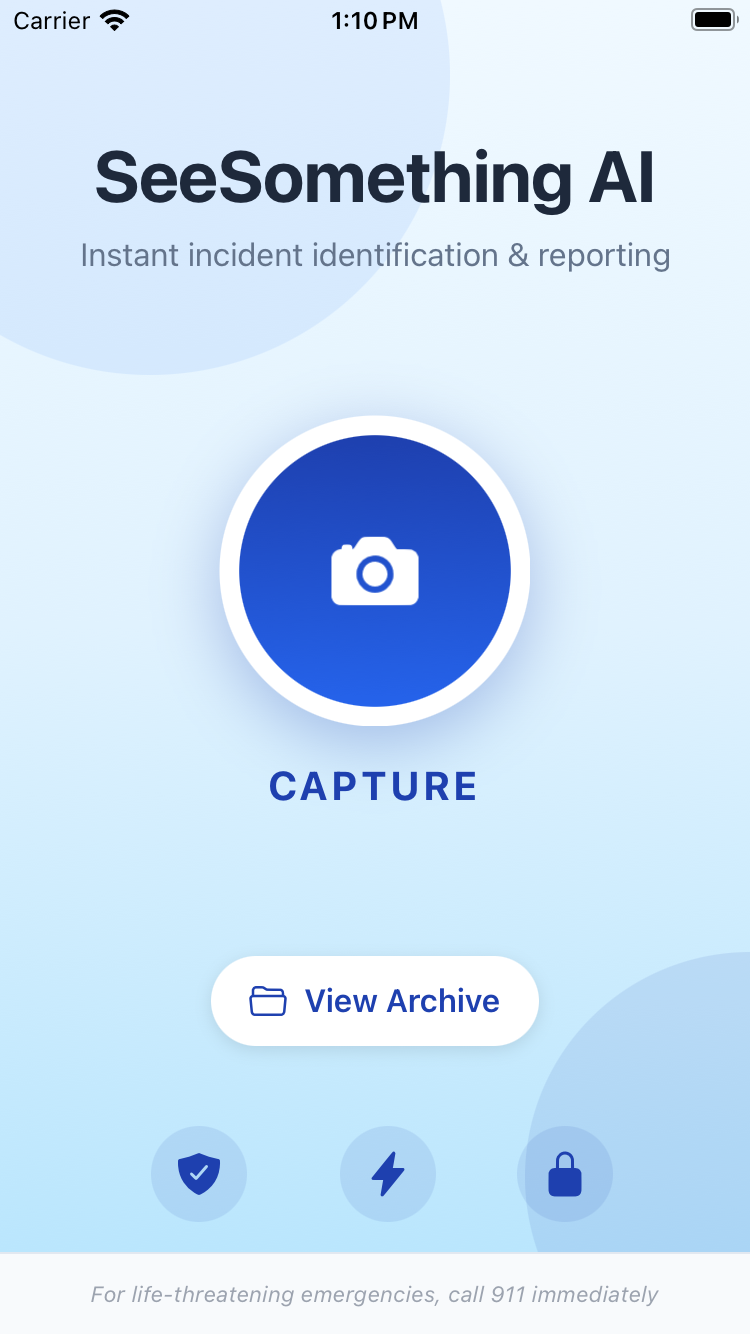 App preview on phone